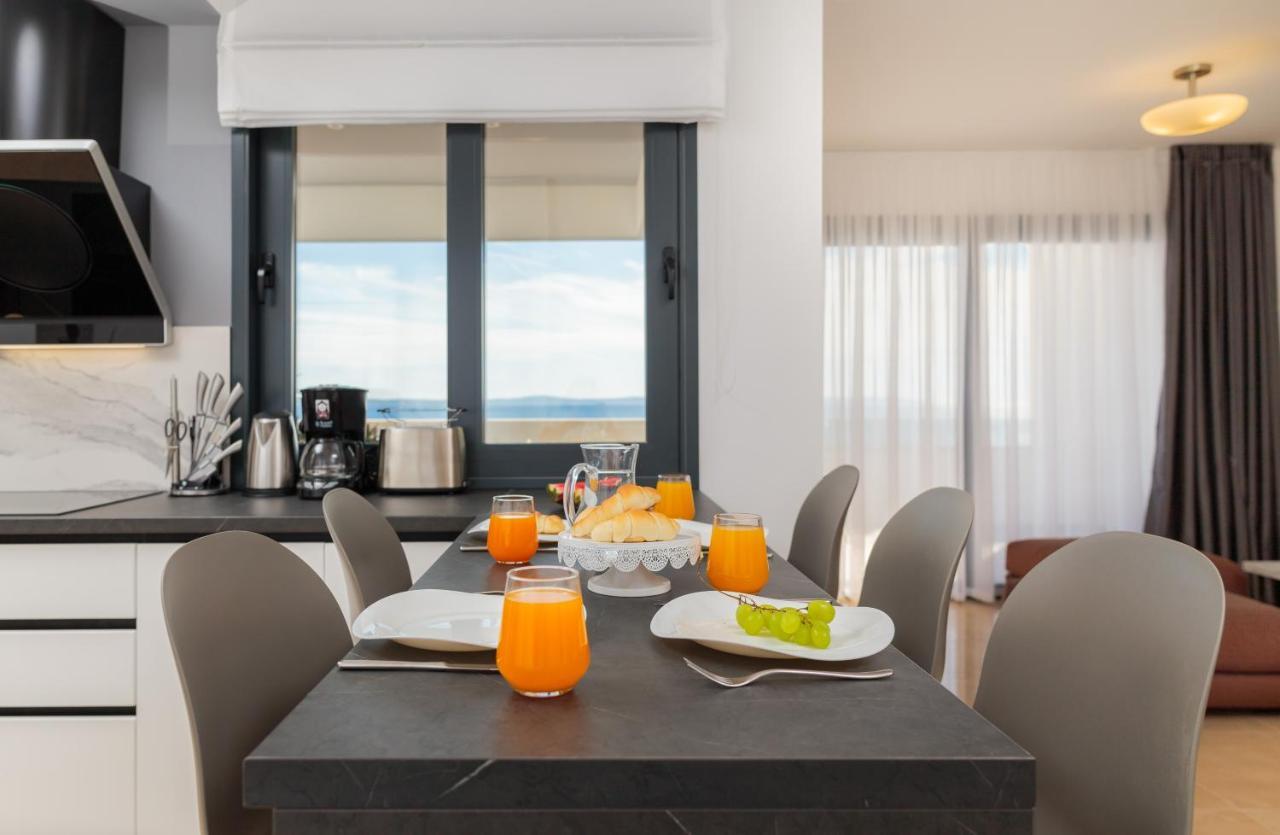 Villa Four Brothers - Penthouse Suite Podstrana Exterior foto